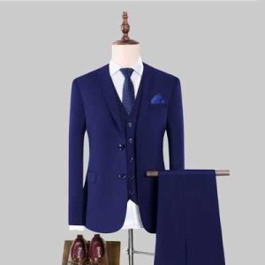 スーツ メンズ ビジネススーツ 3ピーススーツ コート 折り襟 スリム ボタン付 男性用 紳士服 大きいスーツ セットアップ ファッション オ