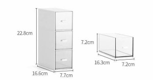 収納ケース 引き出し 小物収納 卓上収納 卓上小物収納ボックス 組み合わせて使える 文房具 化粧品 事務用品 防水 防湿 防塵