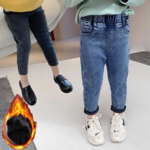 送料無料 ストレッチパンツ パンツ キッズ デニムパンツ レギンスパンツ ロングパンツ 子ども服 子ども スキニーパンツ レギンス レギパ