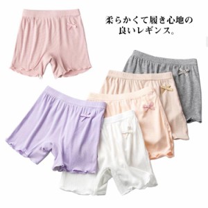  ショート オーバーパンツ 女の子スパッツ ガールズ 女子服 2枚入り 下着 100 ジュニア インナーウエア キッズ スパッツ 女の子 ショーツ