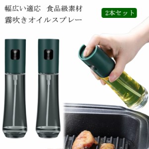  調味料 スプレーボトル サラダオイル お酢 オイルスプレー 料理用 家庭用 調理用 オイルボトル 2本セット スリム 醤油差し 食卓用 調味