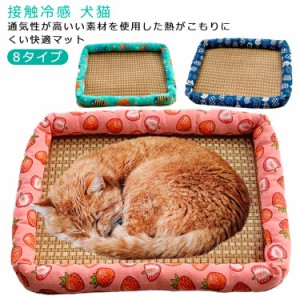  ベッド 夏 猫 猫ベッド 通気性 ペット 室内用 ペットハウス クール 犬 丈夫 ペットベッド 接触冷感 犬用 夏用 涼しい ネコ マット お昼