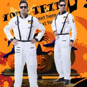 コスプレ衣装 男性用　宇宙飛行士　ハロウィ Halloween　宇宙 ハロウィン用品 men 宇宙服 　舞台衣装 メンズ　宇宙人　空軍パイロット