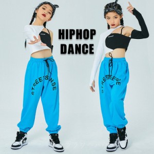 キッズ ダンス衣装 へそ出し 練習服 ヒップホップ 子供 HIPHOP トップス パンツ ダンス衣装 へそ出し ジャズダンス 応援団 発表会 体育祭