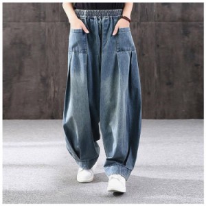 パッチ ワーク デニム パンツ レディースの通販|au PAY マーケット