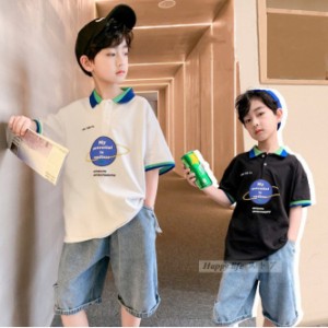 男の子 子供服 上下セット 半袖Tシャツ デニムパンツ 半ズボン上下２点セット キッズ 男の子 ゆったり ファッション 韓国こども服