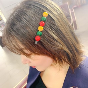 ヘアクリップ レディース ヘアアクセサリー 雑貨 カラフル かわいい おしゃれ プレゼント 誕生日 ホワイトデー クリスマス