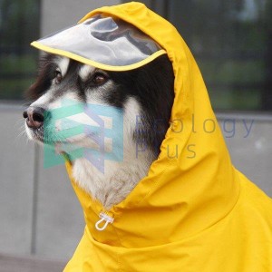 ドッグウエア 犬服 ペット服 ペットウエア 犬 愛犬 ペット レインコート防撥水 パーカー 雨 カラフル レイン ペットグッズ 洋服 秋 冬 シ