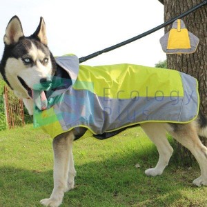 ドッグウエア 犬服 ペット服 ペットウエア 犬 愛犬 ペット レインコート防撥水 パーカー 雨 カラフル レイン ペットグッズ 洋服 秋 冬 シ