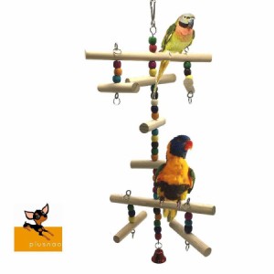 鳥用 おもちゃ トイ 吊り下げ式 ベル 止まり木 オモチャ 小鳥用 ペット用品 バードグッズ インコ オウム