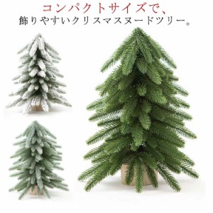 ミニクリスマスツリー ミニツリー 40cm ヌードツリー 卓上 置物 テーブル 北欧 おしゃれ ナチュラル 部屋 玄関 小さい 小さめ スノーツリ