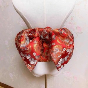 送料無料 リボン型作り帯 作り帯 単品 浴衣小物 yukata 簡単アレンジ 和装 和服小物 和小物 華やか 和服 和装 お祭り 夏祭り 花火 豪華 