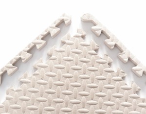 2枚セット ジョイントマット カーペット 30*30cm 正方形 防音 床暖房対応 洗える ベビー フロアマット 子供 プレイマット ペット