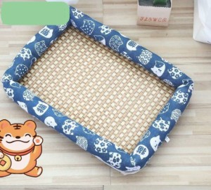 猫 犬 ベッド 夏マット ペットベッド ペットソファー クッション 寝具 ふわふわ 春夏タイプ 冷感 涼しい 耐噛み 猫用品 犬用品 おしゃれ 