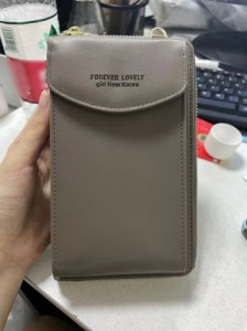 大容量 スマホショルダー スマホポーチ コンパクト ポシェット 財布付き カード コインケース 小銭入れ 肩掛けバッグ レディース 大人