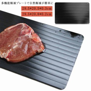 解凍プレート 急速解凍 粗熱 解凍プレート 肉 解凍まな板 自然解凍 プレート 冷凍食品 解凍プレート 業務用 家庭用 自然解凍 急速 解凍 