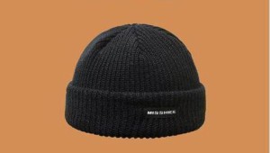 帽子 ニット メンズ レディース 浅い ニット帽 大きいサイズ ニットキャップ 折り返し 良く伸びる 柔らかい 防寒 ショートニットキャップ