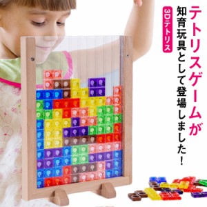 テトリス型パズル 3Dテトリス 積み木 知育玩具 パズル 組み立て おもちゃ パズルゲーム 男の子 女の子 プレゼント