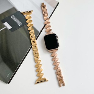 アップルウォッチ バンド Apple Watch 全機種対応 腕時計ベルト おしゃれ レディース 女性 ステンレス 替え