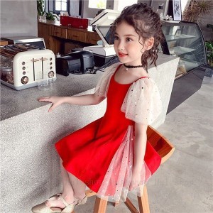 キッズ 子供服 ワンピース 女の子 キッズワンピース 半袖ワンピース シフォンワンピース チュニック 子供ドレス お姫様 おしゃれ カジュ