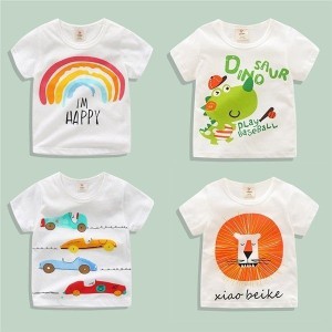 ロゴプリント半袖Tシャツカットソーキッズ子供服ジュニア子供服男の子女の子ダンス