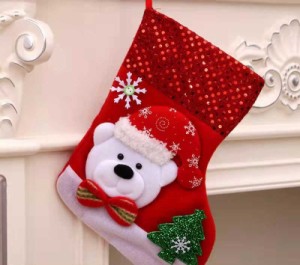 クリスマス ソックス クリスマス靴下 クリスマスソックス サンタソックス サンタブーツ 送料無料 クリスマスブーツ お菓子入り プレゼン