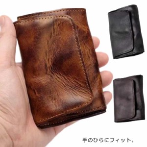送料無料 ミニ財布 ミニウォレット コインケース カードケース 小さい おしゃれ 薄い 財布 二つ折り財布 ショートウォレット 革 レザー 