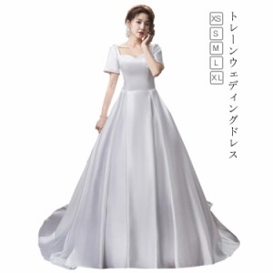 ウエディングドレス 結婚式 二次会 エンパイア ウエディング ドレス 花嫁 ウェデイングドレス エンパイアライン エンパイアドレス セルフ