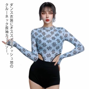 ダンス衣装 トップス カットソー レディース ダンス 衣装 ヒップホップ 韓国 ストリート系 ファッション ストリート系ファッション