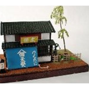 マイクロエース　佃煮屋　風物詩　完成品　ジオラマ マイクロエース 風物詩 No.16 1/60 佃煮屋 | ウエサカ模型店