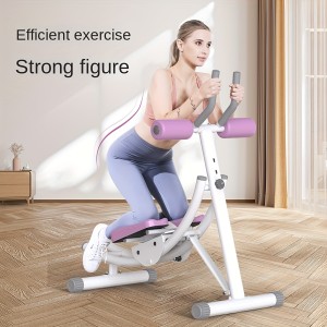 回転可能なひざまずく腹部エクササイズマシン、耐久性のある腹筋トレーナー、ホーム&ジムトレーニングデバイス (1個)