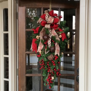 1個、クリスマスドア吊り下げ、クリスマスオーナメント、ホリデーアクセサリー、誕生日パーティー用品、部屋の装飾、クリスマスギフト、