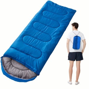 1pc 緊急用寝袋 大人用 アウトドア用 男女兼用 厚手で保温性が高く、持ち運びに便利なキャンプ用寝袋