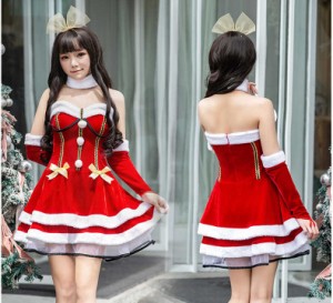 サンタ コスプレ クリスマス サンタコス サンタクロース セット 大人 レディース 衣装 変装 仮装 可愛い セックス ウエスト パーティー衣