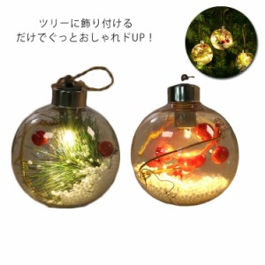 クリスマス装飾 ランプ LED 電球 クリスマスツリー 飾り オーナメント イルミネーション 電池式 デコレーション テラリウム インテリア 