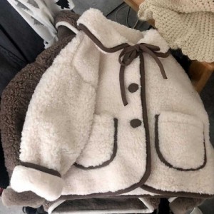 ボアブルゾン ふわふわ キッズ ボアコート ファーコート アウター キッズ コート 女の子 ジャケット 子供服 秋冬 ジュニア ベビー服 通園