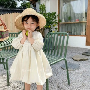 子供服 ワンピース 長袖 春秋 女の子 キッズワンピース 膝丈ワンピース チュニック 子供ドレス ジュニア おしゃれ 可愛い 誕生日 新品 11