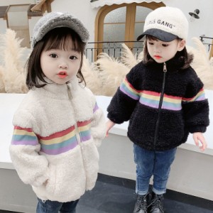 子ども服アウターベビー服 コート ジャケットアウターウエアショート丈 もこもこ 起毛 フードうき 厚手 防寒 保温女の子 幼児秋冬子供服