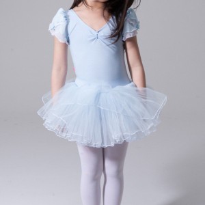 バレエ レオタード 子供 チュールスカート付き シンデレラデザイン 衣装にも 100〜130cm