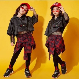 キッズ ダンス衣装 ヒップホップ セットアップ 男の子 女の子 男女兼用 ジャズダンス トップス ジャケット ダンスパンツ 練習着 体操服 2