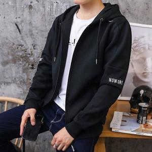 納得できる割引 ショート丈 トップス コート カジュアル トップス 無地 ジップアップパーカー 長袖 メンズ パーカー アウター 秋冬新作 ルームウェア 通学 通勤 パーカー サイズ M Morrismonument Com