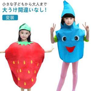 キッズ フルーツ コスプレ 苺 いちご ハロウィン セット販売 衣装
