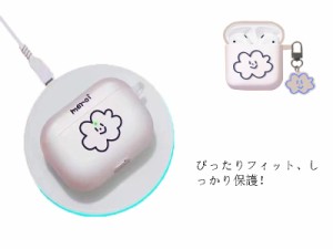 【送料無料】AirPods Pro 第1世代 第2世代対応 ケース カバー エアーポッズ プロ ケース アクセサリー シンプル 半透明 保護 防塵 耐衝撃