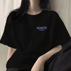 tシャツ　半袖　Tシャツ　丸首　Uネック　カットソー　トップス　夏　メンズ　レディース　ヴィンテージ　シンプル　 ゆったり