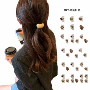 ヘアゴム 髪ゴム リングゴム 髪飾り ヘアアクセサリー 髪留め レディース 輪ゴム ファッション 小物 おしゃれ 大人 可愛い ギフト カラフ