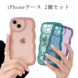 iPhoneケース ショルダー クリア 韓国 ハート柄 max うねうね なみなみ iphone14 iPhoneケース 耐衝撃 iphone12 すまほけーす シリコン i