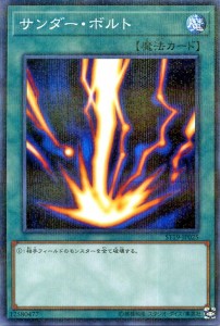 遊戯王カード サンダー・ボルト(ノーマルパラレル) スターターデッキ2019（ST19） | 通常魔法 ノーマルパラレル