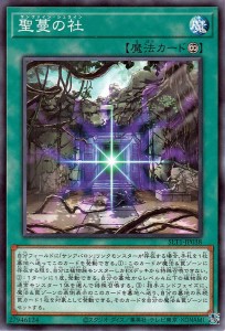 遊戯王カード 聖蔓の社(ノーマル) SELECTION 10（SLT1） | セレクション10 サンヴァイン・シュライン 永続魔法 ノーマル