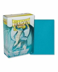  ドラゴンシールド マット ジャパニーズサイズ ターコイズ 60枚入り Dragon Shield Matte Sleeves Japanese Turquoise