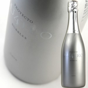 クロ　モンブラン / 　プロジェクト　クワトロ　カヴァ　[NV]　750ml・白泡　Clos Montblanc /  Proyecto Cu4tro Cava